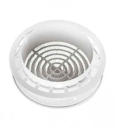 VENTS Rozetna fi.166-125 PVC bijela MV125PFSABS