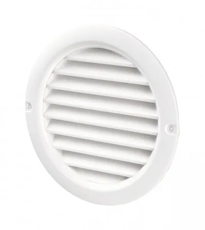 VENTS Rozetna sa mrežicom fi.128-100 PVC bijela MV100BVS
