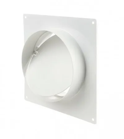 VENTS Spojnica za ventilaciju fi.125 PVC bijela 2521