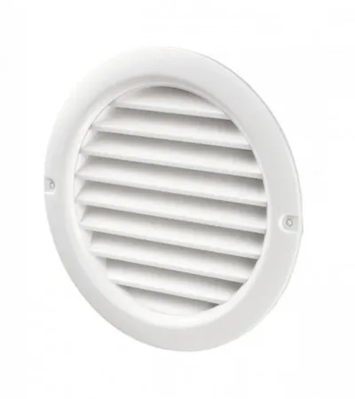 VENTS Rozetna sa mrežica fi.160-125 PVC bijela MV125BVS