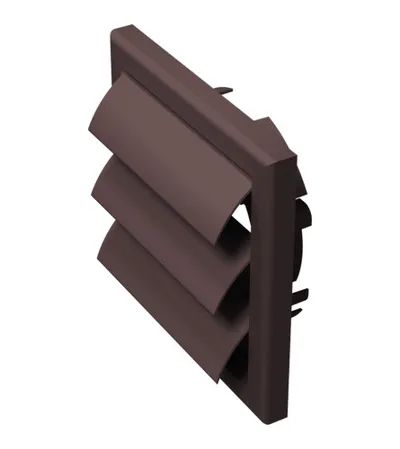 VENTS Rozetna fi.100 150x150mm PVC smeđa MV100VUJ