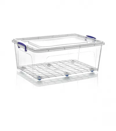 DUNYA PLASTIC Kutija s poklopcem 58l 30159