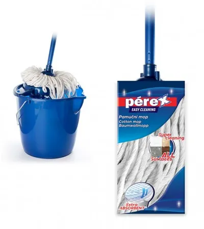 PEREX Mop pamučni sa štapom