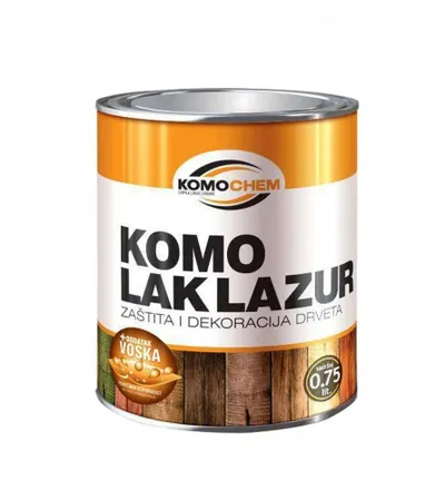 KOMOCHEM Osnovna boja za drvo Komolaklazur 0,75l Palisander