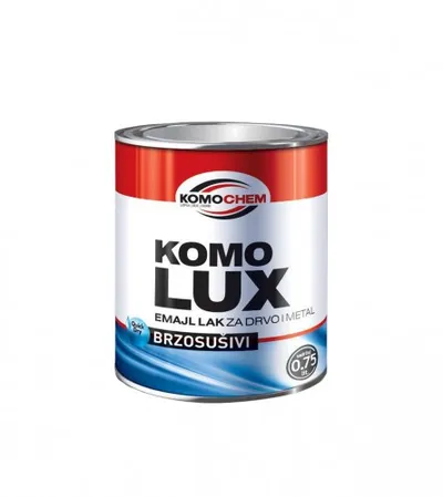 KOMOCHEM Boja emajl za drvo i metal Komolux brzosušivi 0,75l Zelena