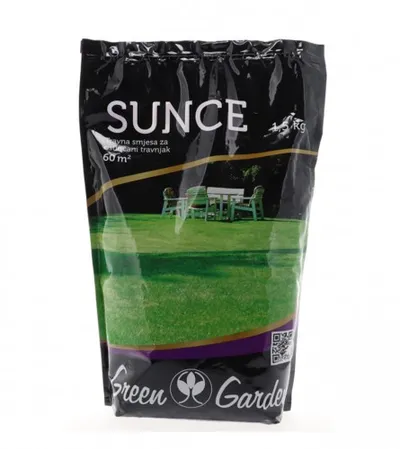 GREEN GARDEN Travna smjesa za osunčani travnjak Green Garden 1,5kg 006722