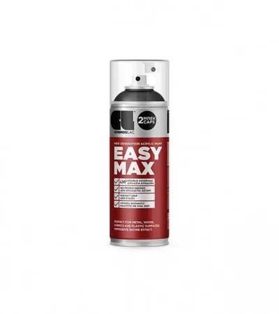 EASY MAX Sprej crni 400ml 0008034