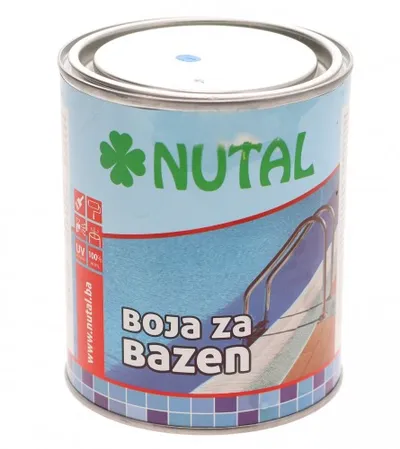 NUTAL Boja za bazen 1kg plava M53173