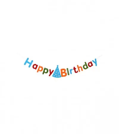 KOOISTRA Baner čestitka zastavice 2m Happy Birthday 264070