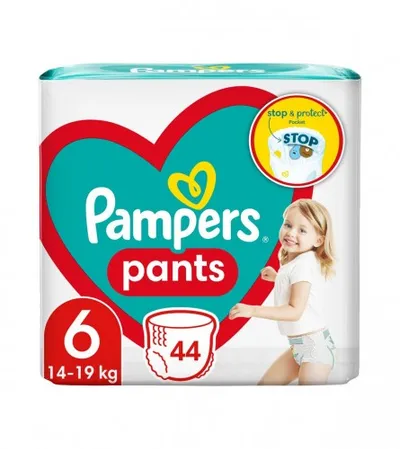 PAMPERS Pelene gaćice extra large 6 44/1