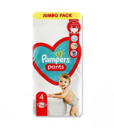 PAMPERS Pelene gaćice maxi pack 52/1