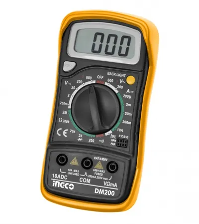 INGCO TOOLS Digitalni multimetar DM200