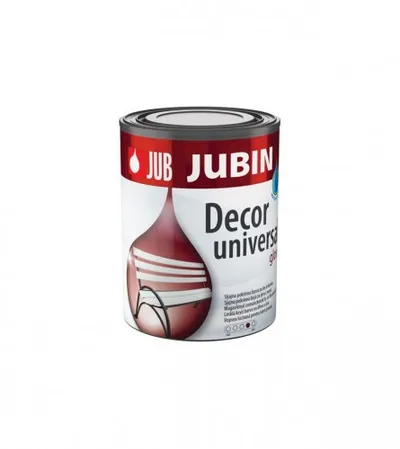 JUB Boja za drvo i metal crna Jubin Decor 0,65l