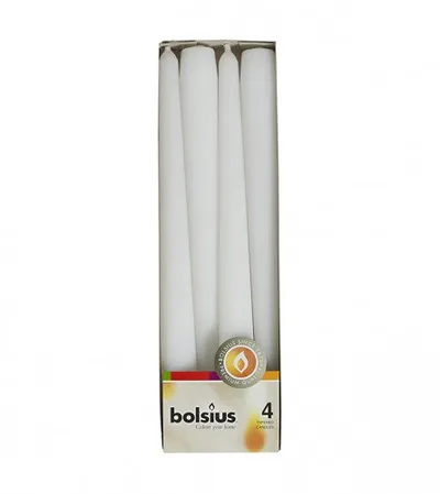 BOLSIUS Svijeca 4/1 24,5cm WHI