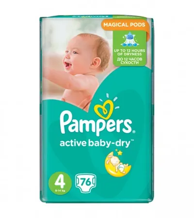 PAMPERS Pelene 4 GP Maxi 76kom