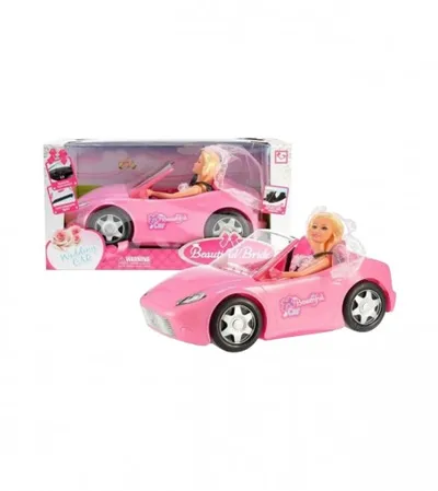 TOI-TOYS Lutka sa kabrioletom 04758