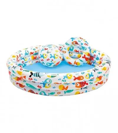 INTEX Bazen set FISHBOWL 132x28 cm