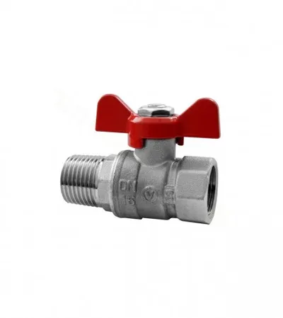 VALVEX Ventil leptir 3/4" M nikl 1453480