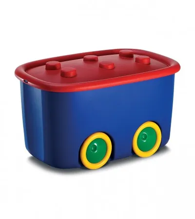 KIS Kutija za igračke BLUE/RED