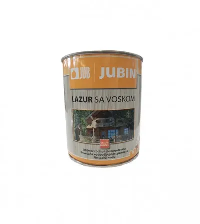 JUB Boja osnovna za drvo sa voskom Jubin Lasur palisander 0,75l
