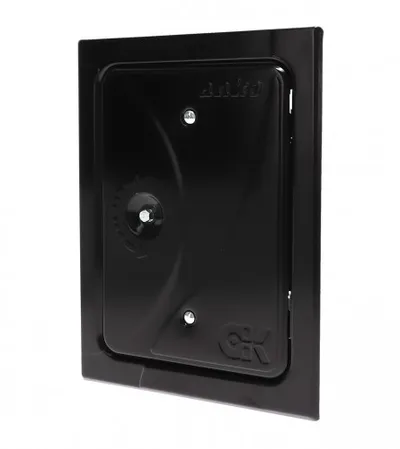 ANKO Vrata za dimnjak 120x180mm crna 16926