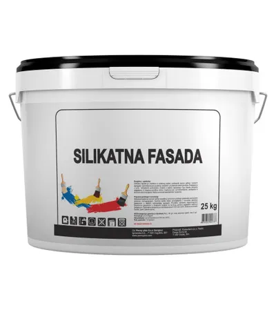 KOMOCHEM Malter završni fasadni silikatni 25kg bijeli