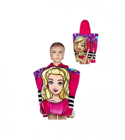 SETINO Poncho peškir dječiji 821-224 BARBIE