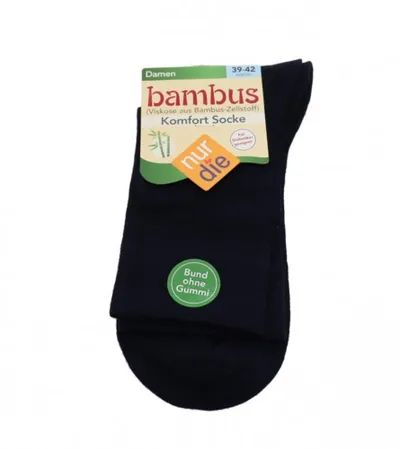 NUR DIE Čarape ženske bambus plava 39-42 496827