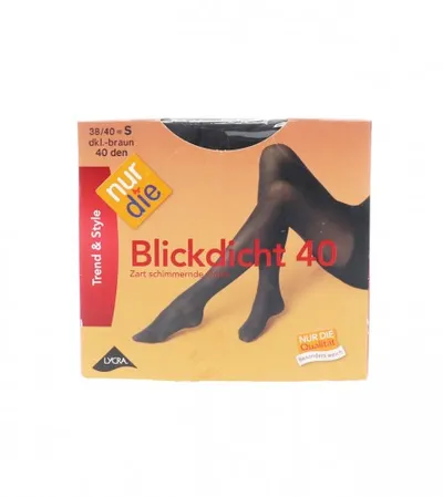 NUR DIE Čarape neprozirne smeđa 38/40 S 40DEN 716013