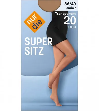 NUR DIE Štrample SUPERSITZ 712251 36-40 amber