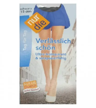 NUR DIE Štrample VERLASLICH SCHON 38-40 712253 crne