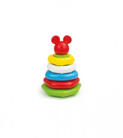 CLEMENTONI Prstenovi za slaganje Mickey