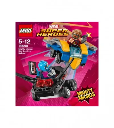 LEGO Igrača Mighty Micros: Star-Lord protiv Nebula