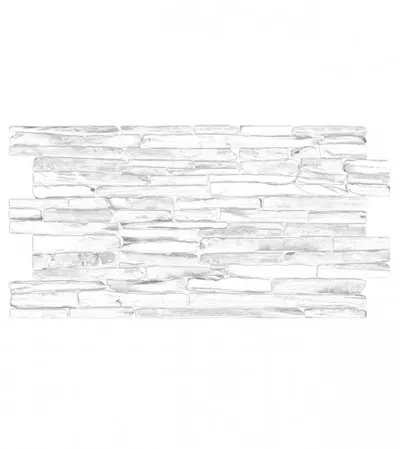 GRACE Panel 3D dekor kvarcni kamen sivi