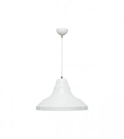 OKTAY Luster E27 60W Steel 2111 Bijeli