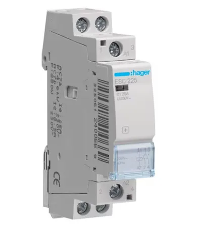 HAGER Kontakter 25A 2KO ESC225