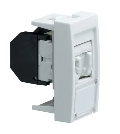 HAGER Utičnica kompjuterska RJ45 CAT6 UTP 1M WS219