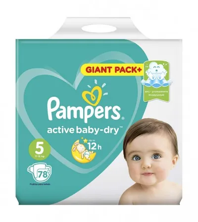 PAMPERS Pelene 5 GP-Plus Junior 78kom