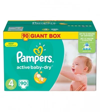 PAMPERS Pelene 4 GP-Plus Maxi 90kom