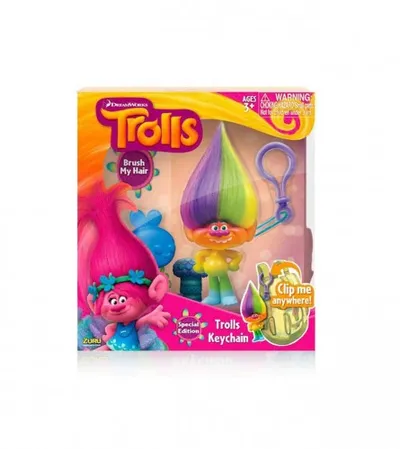 TROLLS Igračka dugine boje 34288