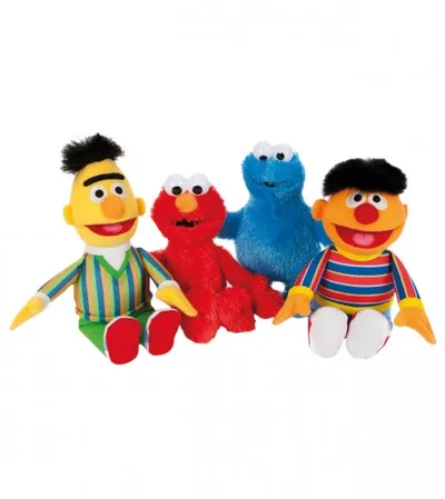 SESAME STREET Igračka plišana MUPPET SHOW 25cm SST-8491-ASO-BN