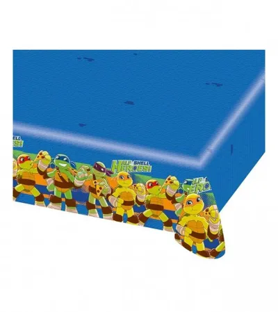 AMSCAN Stolnjak HALF-SHELL HEROES 120x180cm 9901316