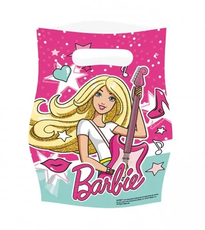 AMSCAN Vrećice rođendanske BARBIE 8/1 999629