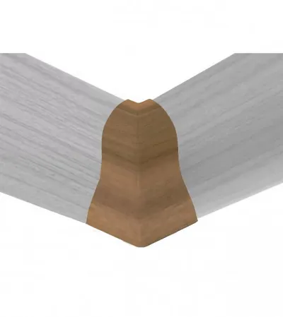 DOELLKEN Ugao vanjski za lajsnu PVC UV-SLK50-W184
