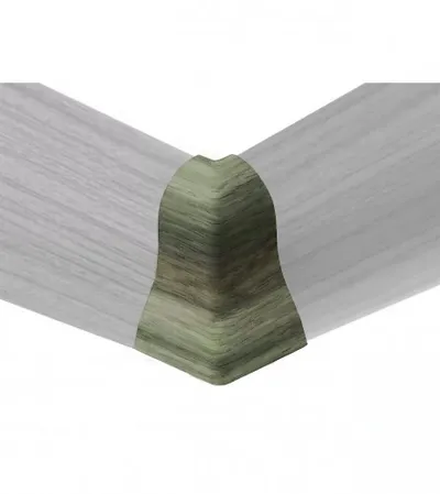 DOELLKEN Ugao vanjski za lajsnu PVC UV-SLK50-W472