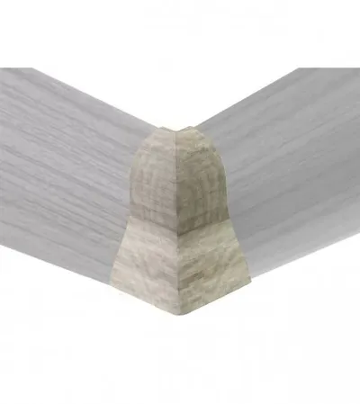 DOELLKEN Ugao vanjski za lajsnu PVC UV-SLK50-W478