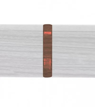 DOELLKEN Spojnica za lajsnu PVC S-SLK50-W174