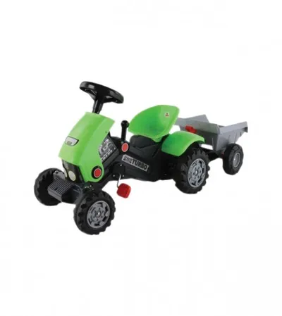 POLESIE Traktor na pedale sa prikolicom 52742