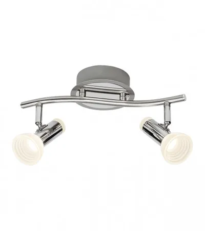 BRILLIANT Lampa LED spot Beauty 2x4W G26113/77