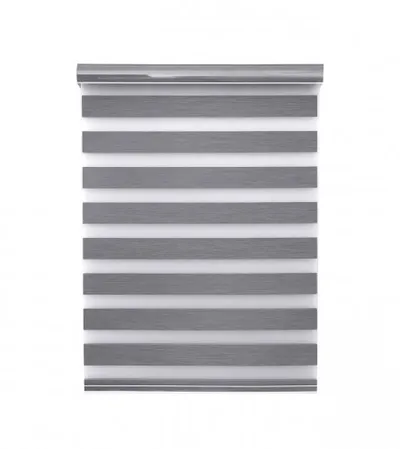 MASTER Roletna zebra 80x260cm siva S08